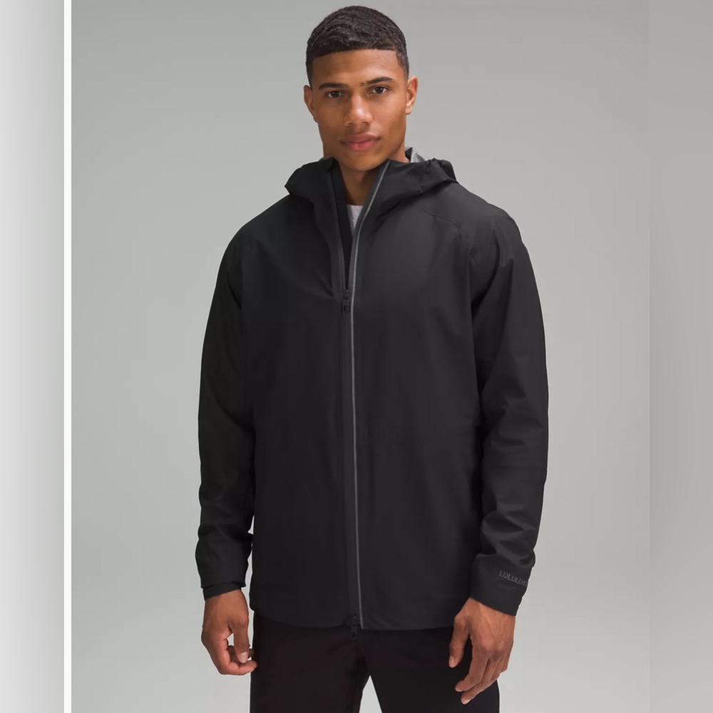 Lululemon Precipitation Jacket, Size M, Black / Only wore once